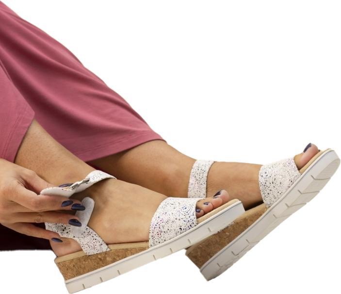 Actual product image Lunar Womens/Ladies Clarissa Sandals (40)