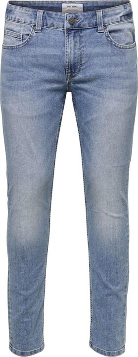Only & Sons ONSWarp Blue Skinny Fit Jeans (W28/L34)