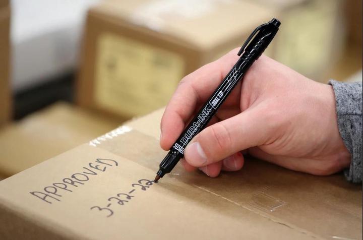 Produktbild Magni Ink Marker Markal Dual Tip Black (Schwarz, 1 x)