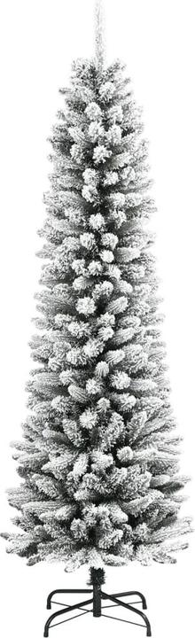 Produktbild VidaXL Künstlicher Weihnachtsbaum Schlank mit Schnee 240 cm PVC & PE (240 cm)