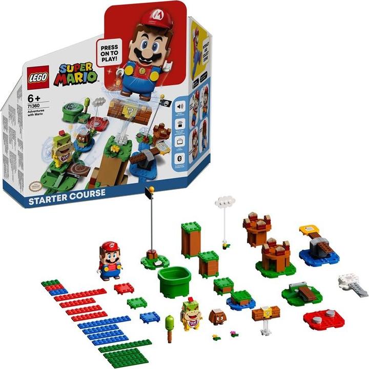 Image du produit LEGO Pack de démarrage Les Aventures de Mario (71360, LEGO Super Mario, LEGO difficiles à trouver)