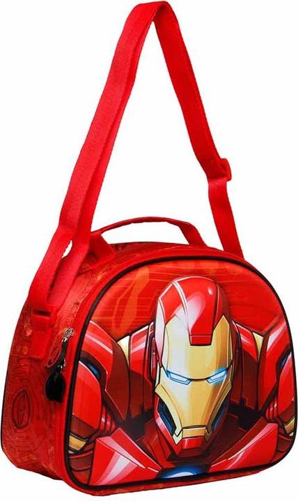 Actual product image Sombo Iron Man lunch bag