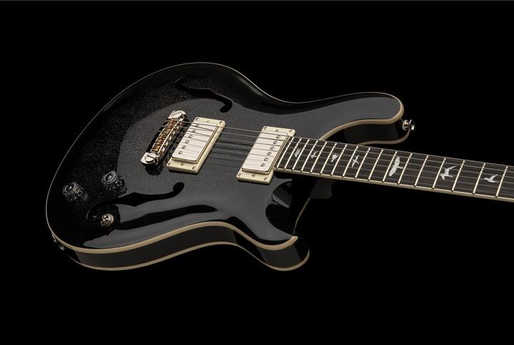 Actual product image PRS SE Hollowbody Standard | Dog Hair Smokeburst (Electric guitar, Mahogany, mahogany)