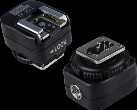 Immagine prodotto Pixel Adattatore E-TTL Hotshoe TF-321 per Canon (Adattatore per unità flash)