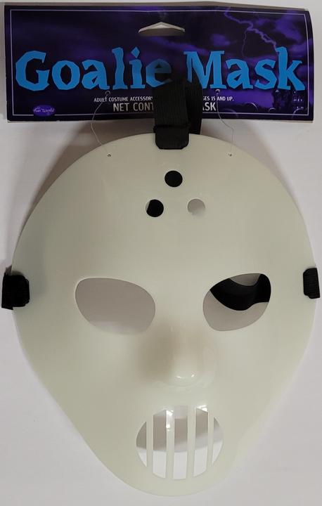 Immagine prodotto Erfurth Maschera da hockey bianca, si illumina al buio