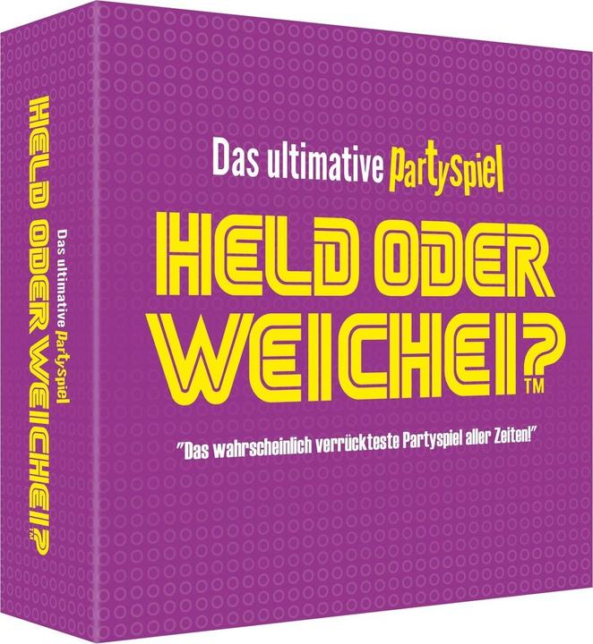 Actual product image Hero or Wimp? Card game (German)