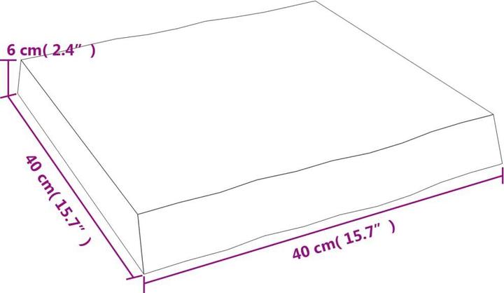 Produktbild VidaXL Chaim (40 x 40 x 6 cm)