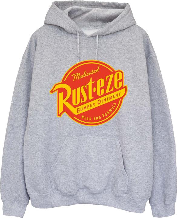 Actual product image Cars Womens/Ladies Rust-Eze Logo Heather Hoodie (M)