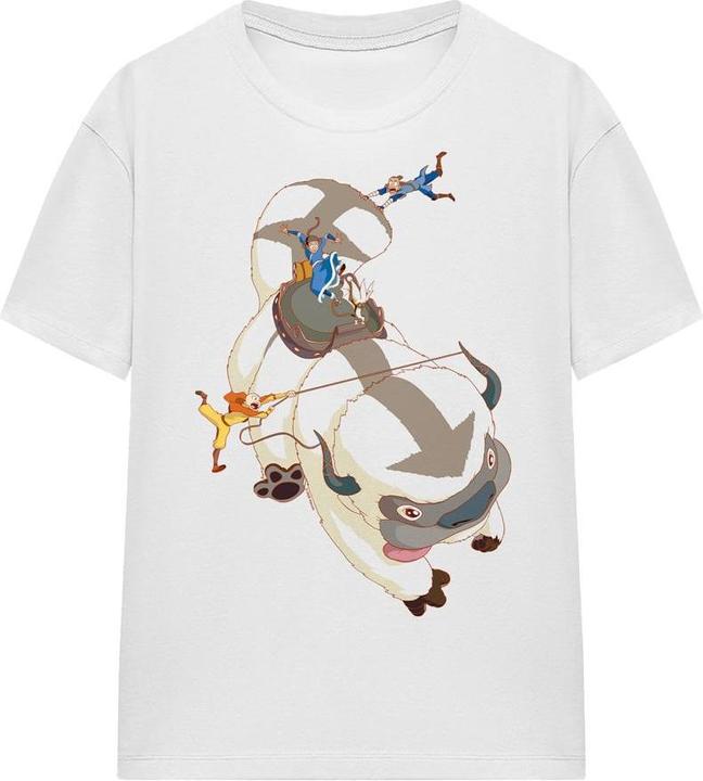 Actual product image Avatar: The Last Airbender Unisex Adult Hang On Appa T-Shirt (XL)