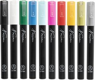Image du produit Grafix Nassau - Jeu de marqueurs acryliques, 10 pcs (AR0143/GE) (7500 mm, 10 x)