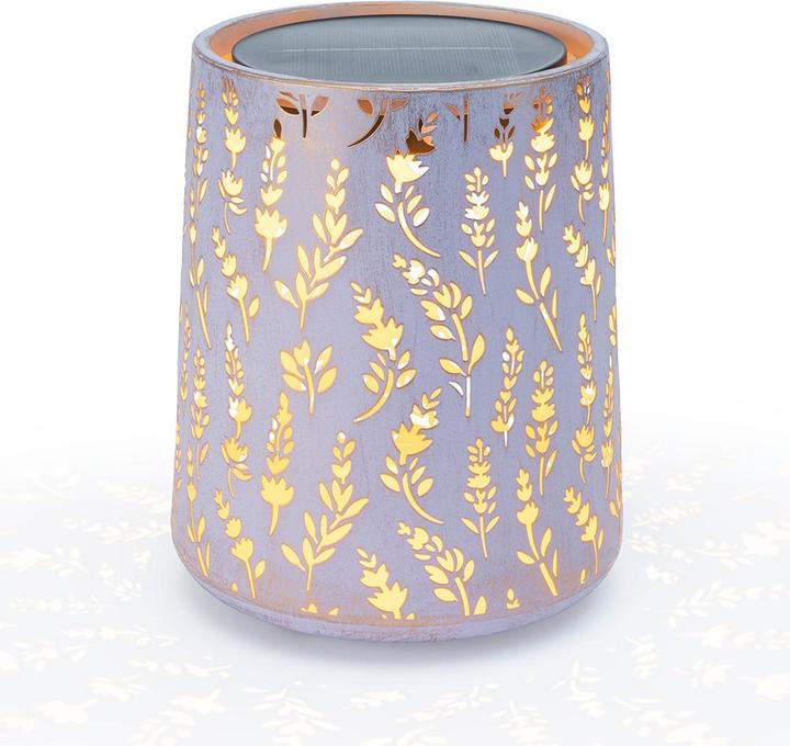 STT Solar LED Laternen Antik Lavendula (22 x 18 cm)