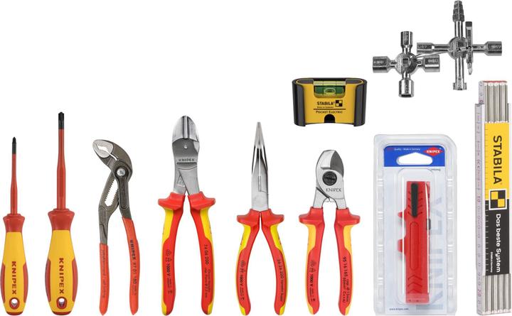Image du produit Knipex Jeu d'outils Électro 1 (165 mm)