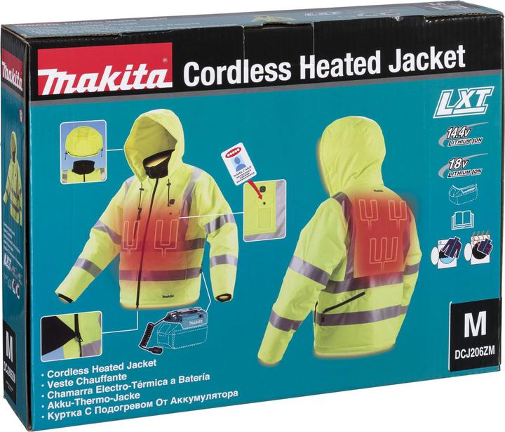 Immagine prodotto Makita Giacca termica a batteria DCJ206Z taglia M (M)