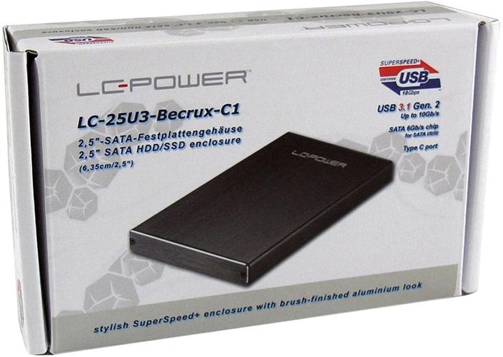 Productafbeelding LC-Power ext. 2,5" Behuizing LC-25U3-Becrux-C1 (2.5")