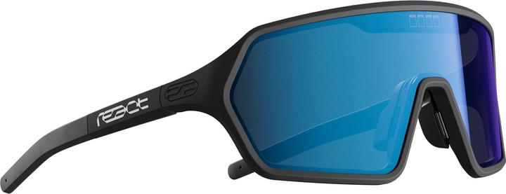 React rev sky/black Sonnenbrille schmal (Schwarz, Schwarz)