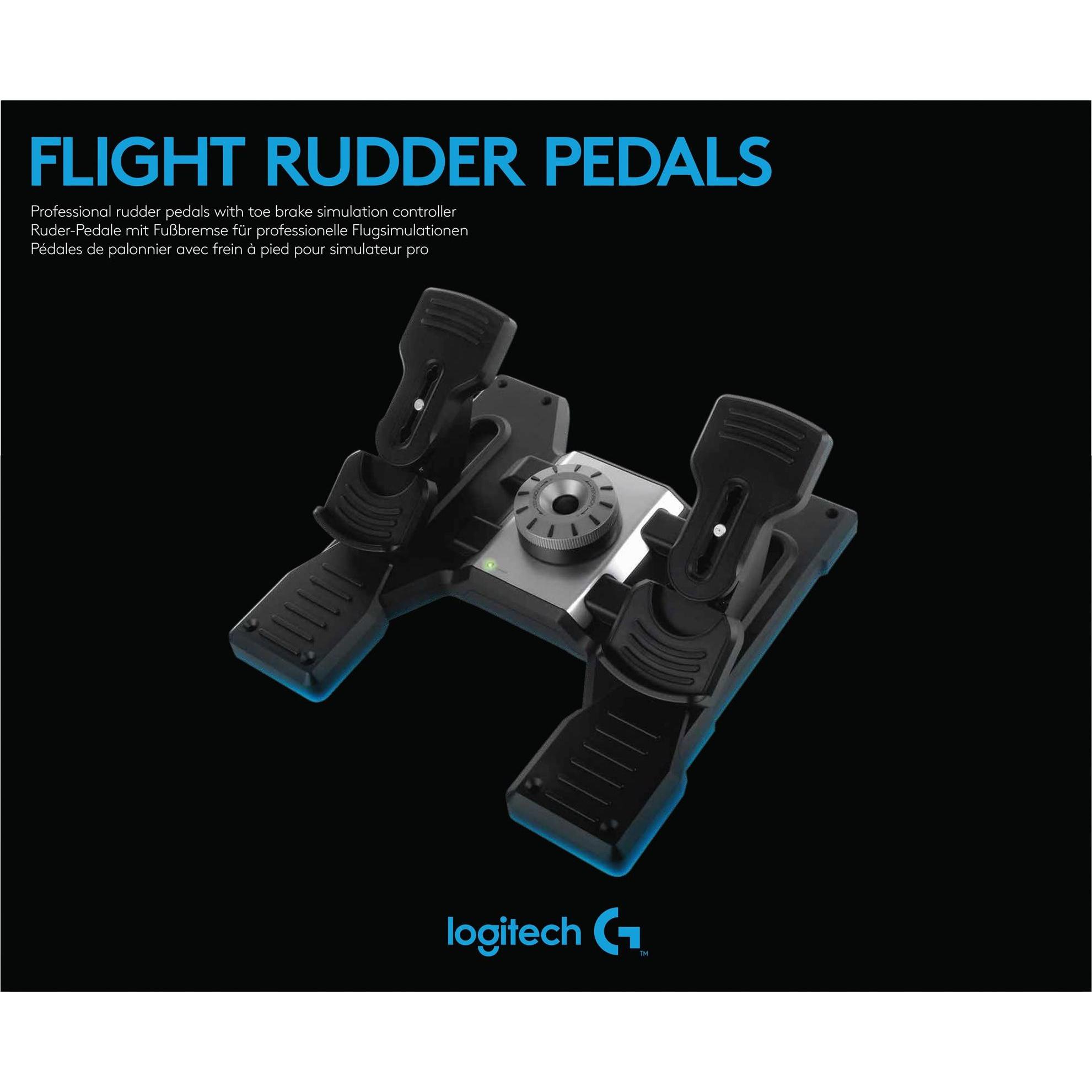 Logitech G Flight Simulator Rudder Pedals