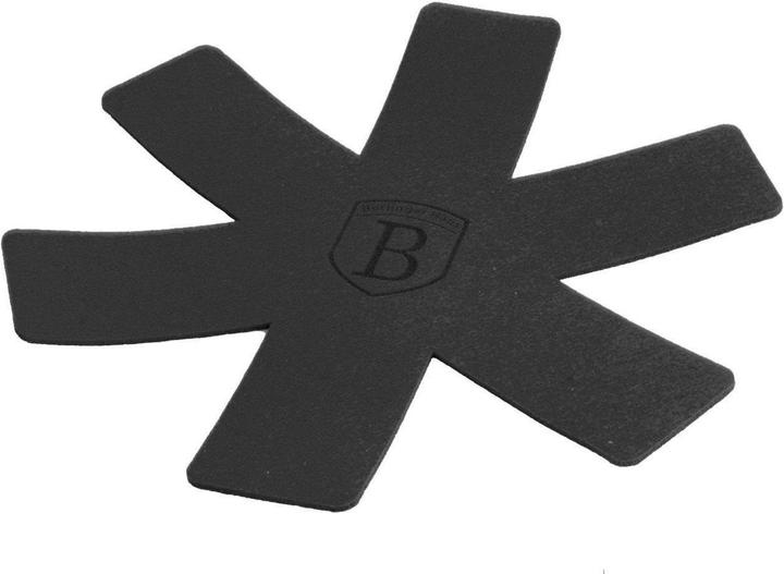 Actual product image BerlingerHaus GRANITE PAN FOR PANCAKES 25cm Black Silver BH-1849 (25 cm, Pan set + pot set, Aluminium)