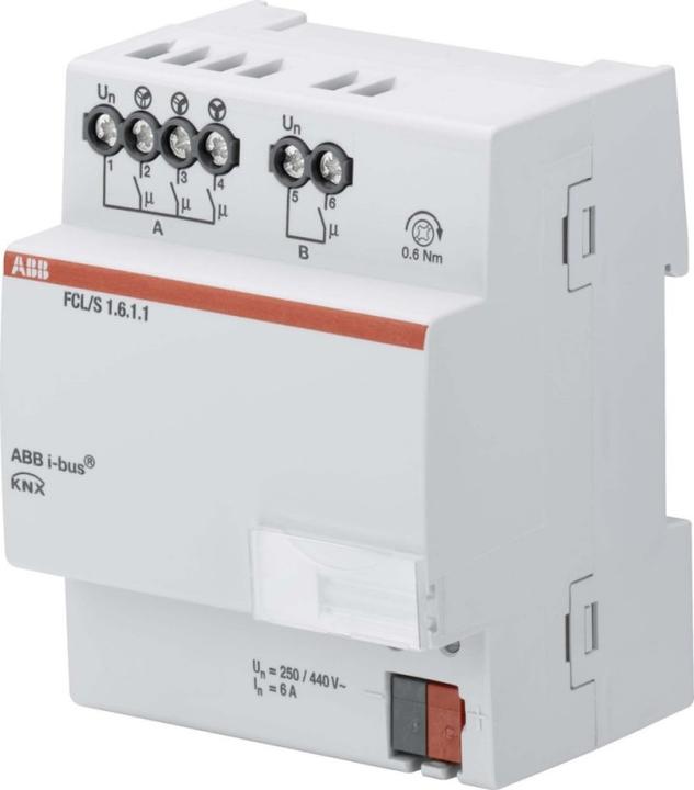 Produktbild ABB FCL/S1.6.1.1 Lüfter-Aktor 1f 6A REG (Heizungsaktor)
