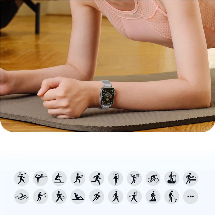 Image du produit Joyroom Montre intelligente JR-FT5 IP68 avec fonction de réponse aux appels - argent