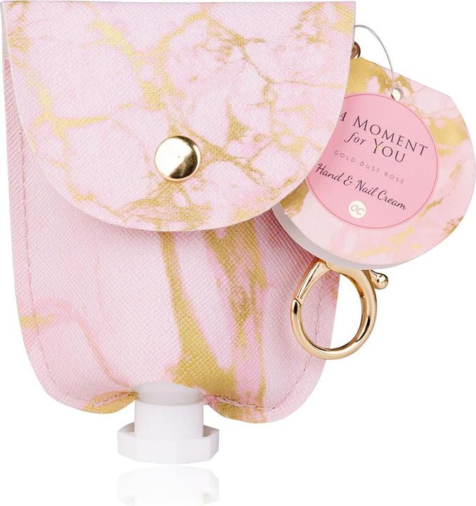 Actual product image Accentra Hand & Nail Cream A MOMENT FOR YOU in tube incl. case with carabiner (e.g. can be used as a pocket