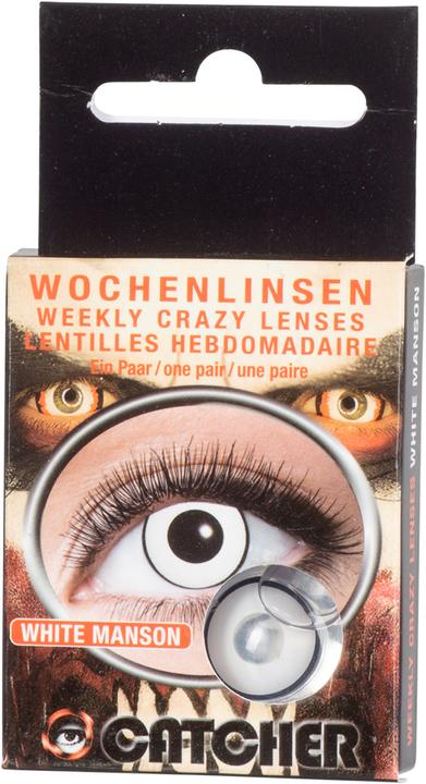 Actual product image Joker Lenses - Zombie White (1 Week) (90773) (White)