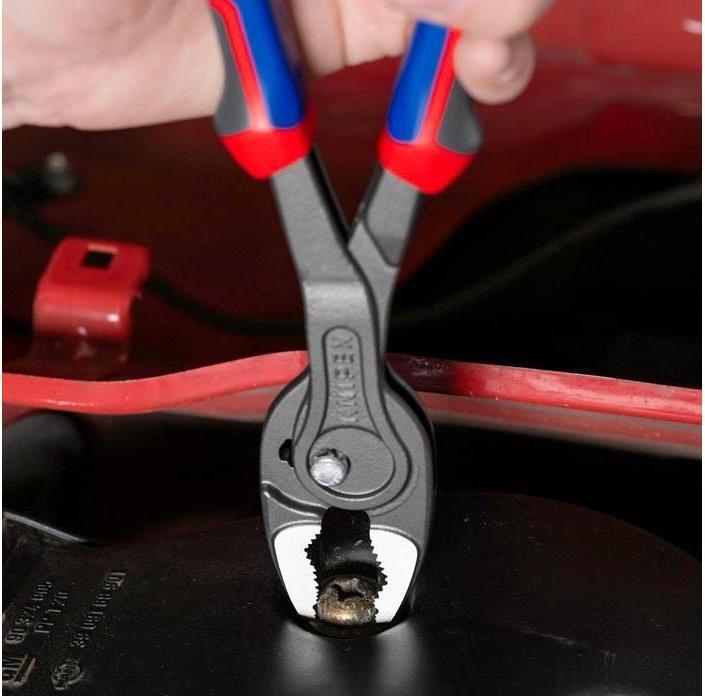 Image du produit Knipex Pince frontale TwinGrip (rouge/bleu, longueur 250mm) (250 mm)