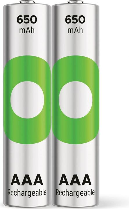 Immagine prodotto GP Batteries Batterie ricaricabili altre (2 pz., AAA, 650 mAh)