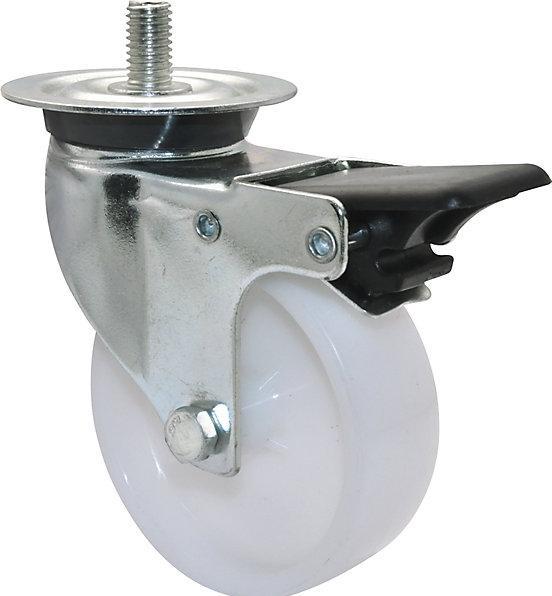 Image du produit Wagner System Roulettes pivotantes, Ø 75 mm, lot de 4, roulette pivotante avec dispositif de