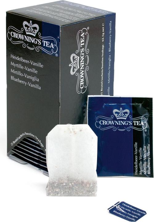 Actual product image Crowning's Tea Blueberry/Vanilla (100 g)