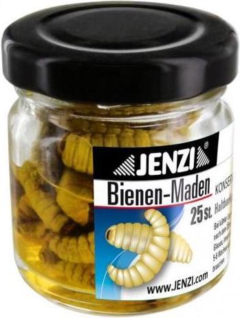 Actual product image Jenzi Bee maggot Preserved Yellow (2.80 cm)