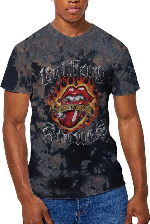 The Rolling Stones Tattoo Flames