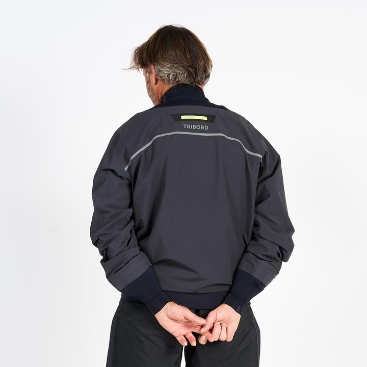 Produktbild Tribord Schlupfjacke Segeln Herren leicht Offshore Pro Series 900 dunkelgrau (XL)