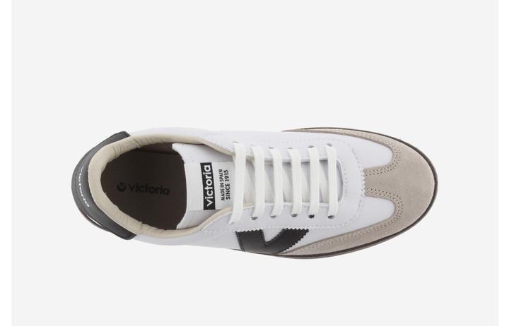 Actual product image Victoria trainers berlin ciclista efecto piel & piezas serraje & logo glitter (39)