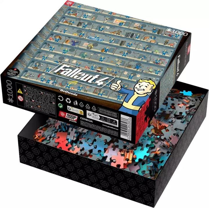 Produktbild Good Loot Puzzle Gaming Puzzle: Fallout 4 Perk Poster 1000 elementów (1000 Teile)