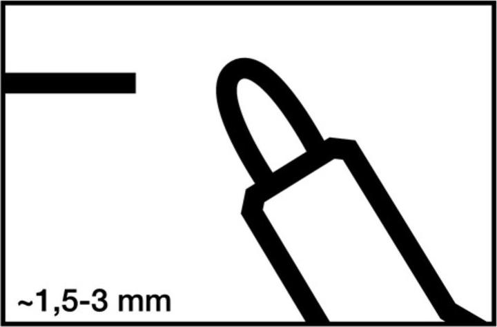 Actual product image Edding 250 (Multicoloured, 3 mm, 4 x)