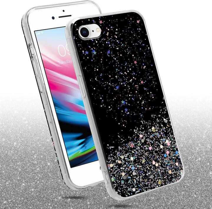 Produktbild Cadorabo TPU Cover funkelnder Glitter (Apple iPhone 7, Apple iPhone SE (2nd Gen))