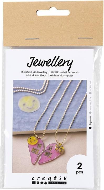 Image du produit Creativ Company Kit de bricolage de bijoux Colliers avec film rétractable