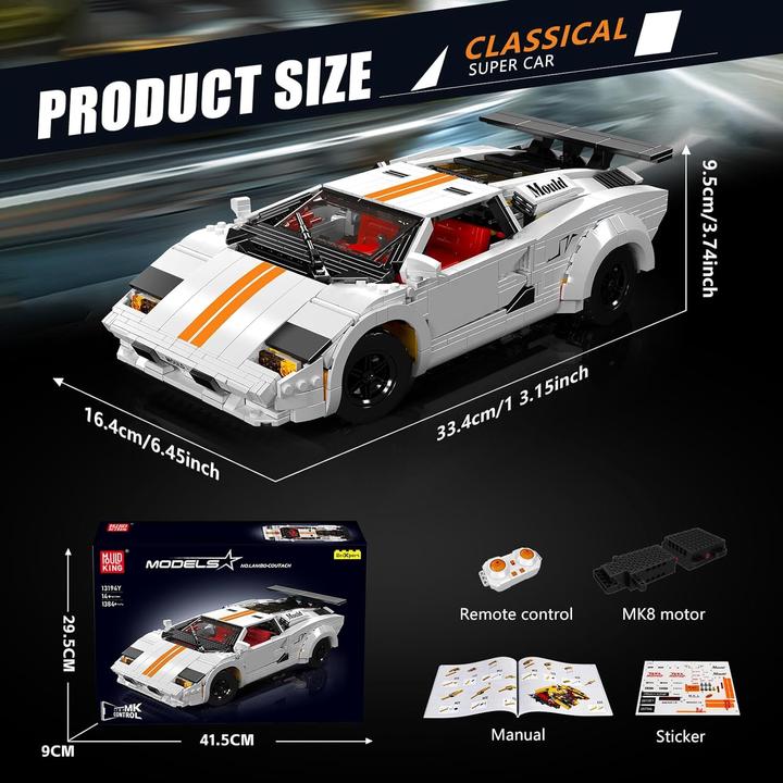 Image du produit Mould King Italienischer Sportwagen Lambo (motorisiert)