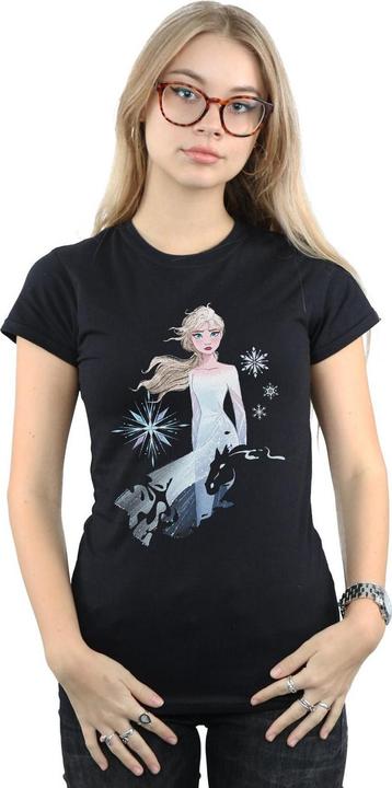 Produktbild Disney Frozen 2 Elsa Nokk Silhouette TShirt (S)