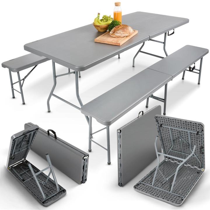 Arebos Bierzeltgarnitur Set (74 cm)
