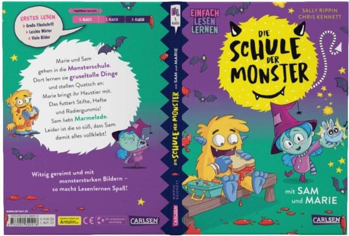 Immagine prodotto Die Schule der Monster mit Sam und Marie (Tedesco, Sally Rippin, Chris Kennett, 2023)