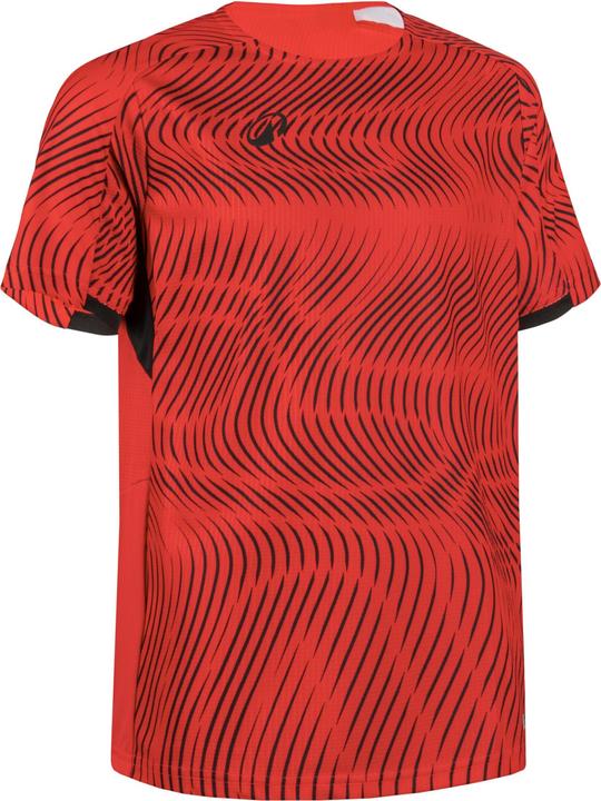 Kipsta Kids' Football Shirt Club Wavy - Red/Black