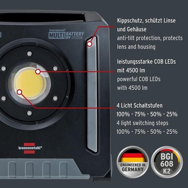 Image du produit Brennenstuhl Projecteurs de chantier (4500 lm)
