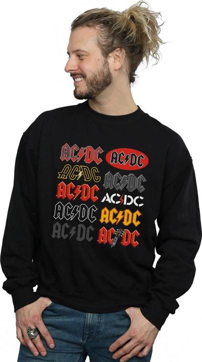 Produktbild AC/DC Multi Logos Baumwolle Sweatshirt (3XL)