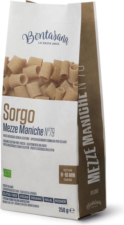 Image du produit Bontasana Mezze Maniche Ptes Sans Gluten Sorgho (250 g)