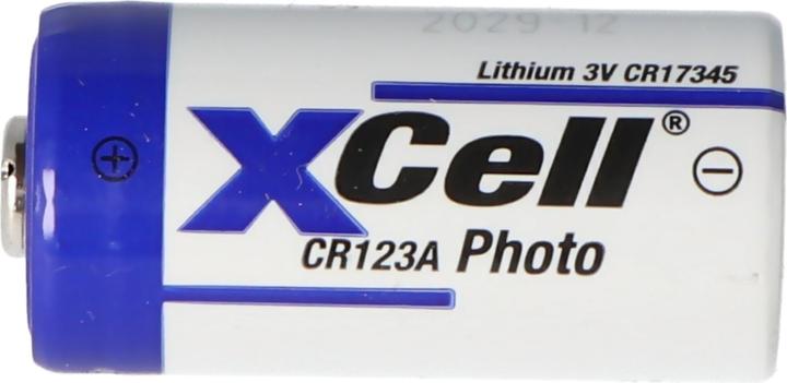 Produktbild XCell LithiumBatterie CR23 (1 Stk., RCR123A, 1550 mAh)