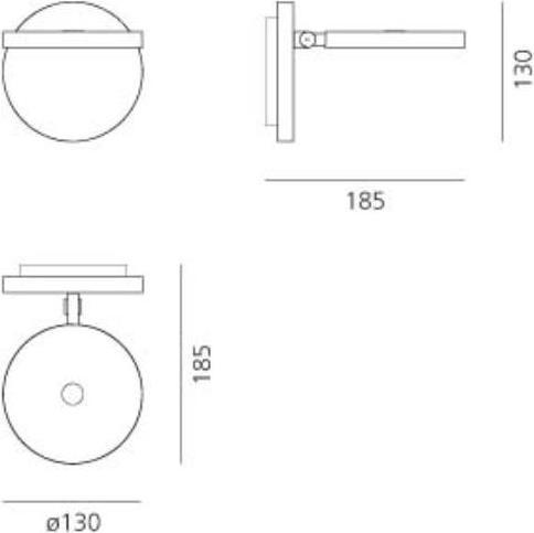 Produktbild Artemide Demetra Faretto Ohne Schalter (385 lm)