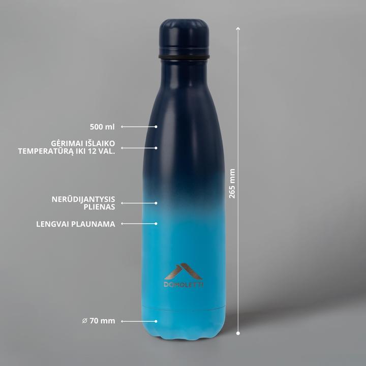 Actual product image Domoletti WATER BOTTLE RH503-500 MIXBLUE