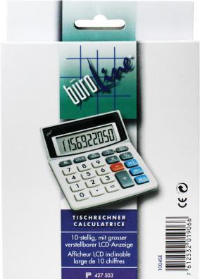 Produktbild BüroLine 1004se (Solarzellen, Batterien)