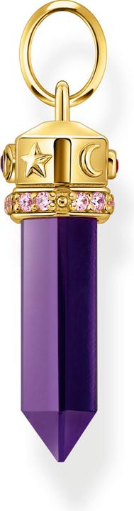 Immagine prodotto Thomas Sabo Ciondolo con finta ametista sfaccettata placcato oro (Argento 925)